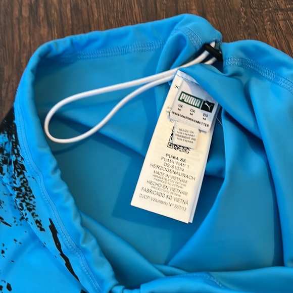 Puma Cloud9 Haramaki Belly Neck Band Adult Blue Size Medium M NWOT - Picture 4 of 11